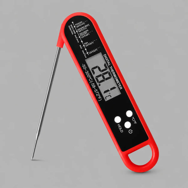 Digitales Grillthermometer mit klappbarer Messsonde